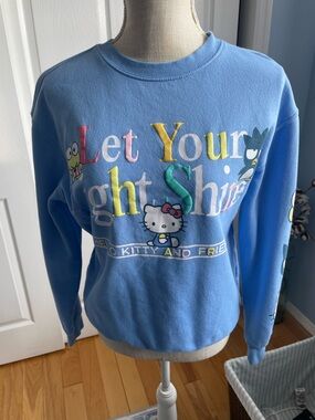 Hello Kitty and Friends Blue Sweatshirt-Small